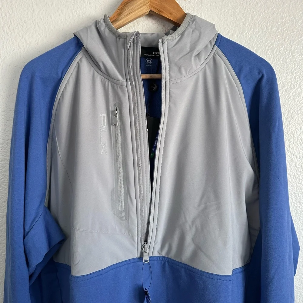 Golf Hoodie Polo Ralph Lauren RLX Athletic Knit Sport PWing Riviera Men Size XL - Picture 5 of 8